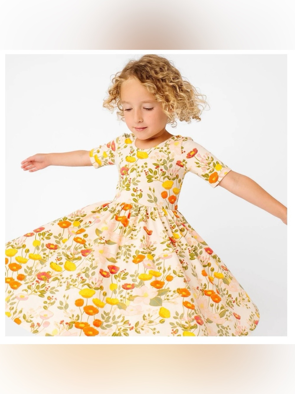 Alice and Ames The Short Sleeve Ballet Dress in Botany Size 5